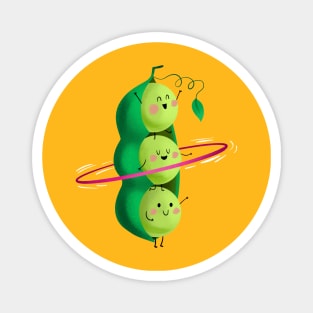 Pea Party Magnet